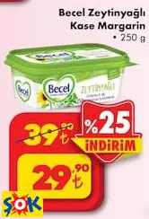 BECEL ZEYTİNYAĞLI KASE MARGARİN 250 G